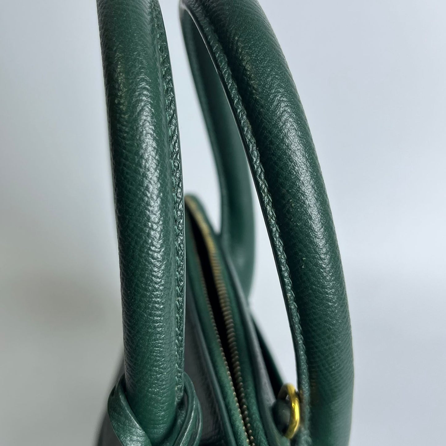 Balenciaga Ville Top Handle Bag Green