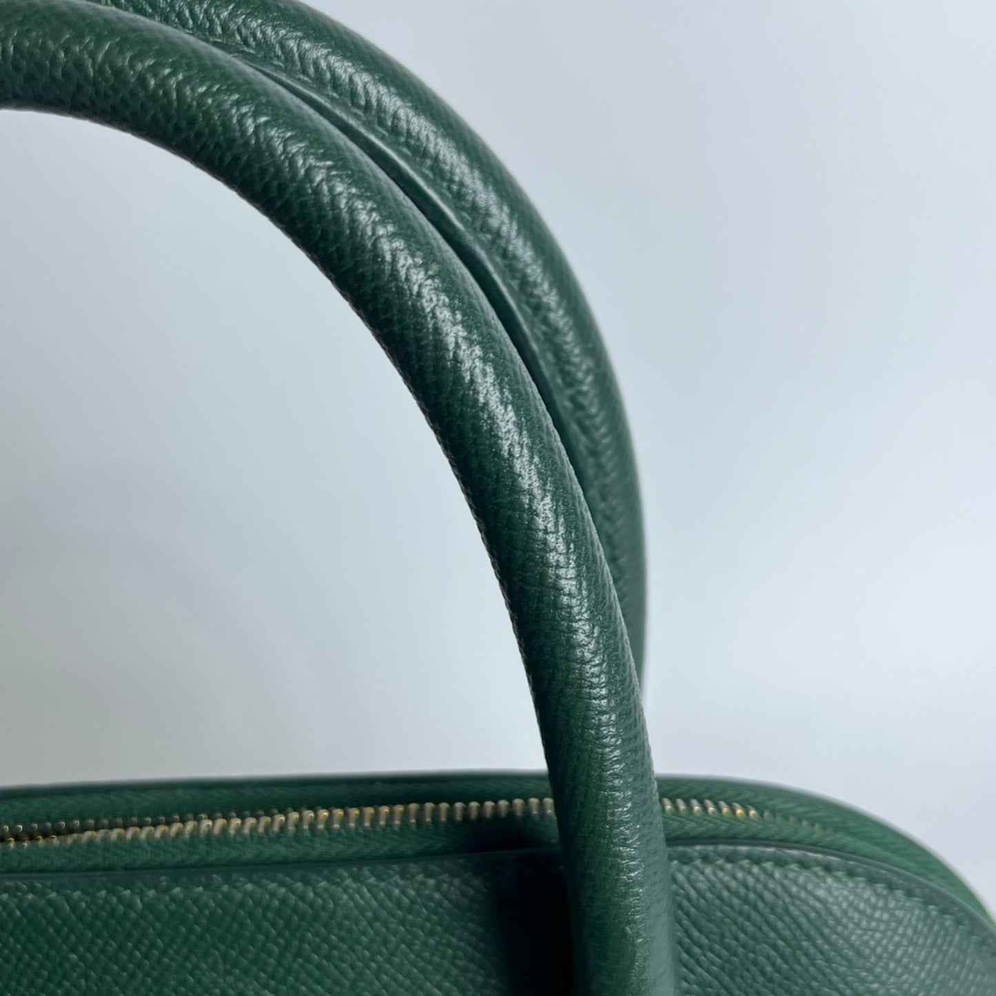 Balenciaga Ville Top Handle Bag Green