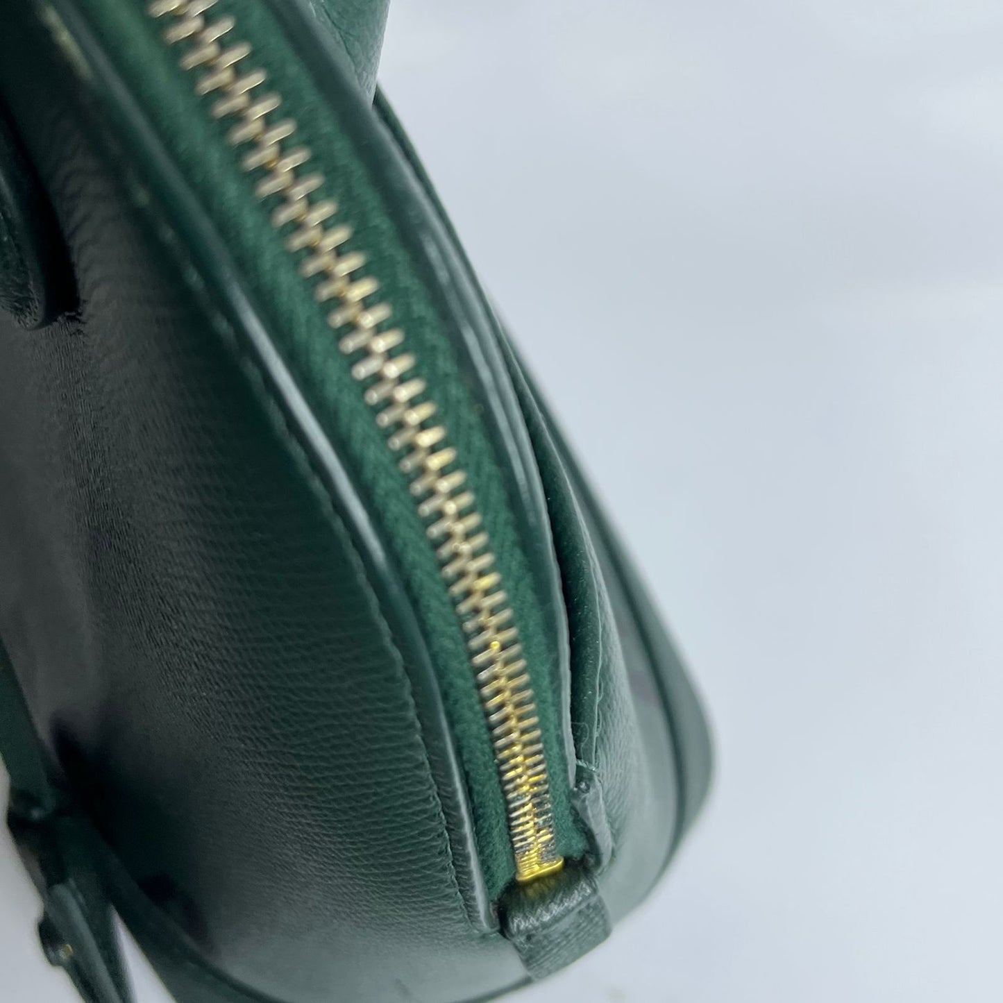Balenciaga Ville Top Handle Bag Green
