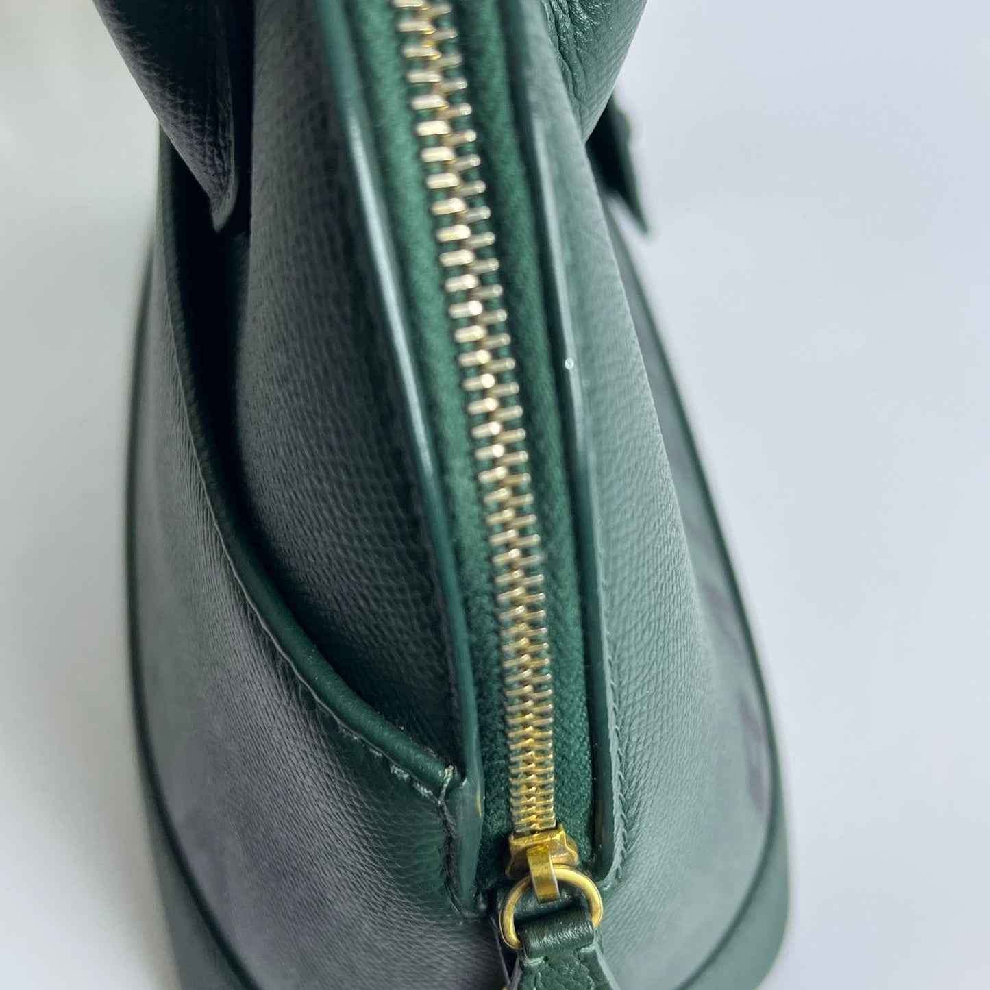 Balenciaga Ville Top Handle Bag Green