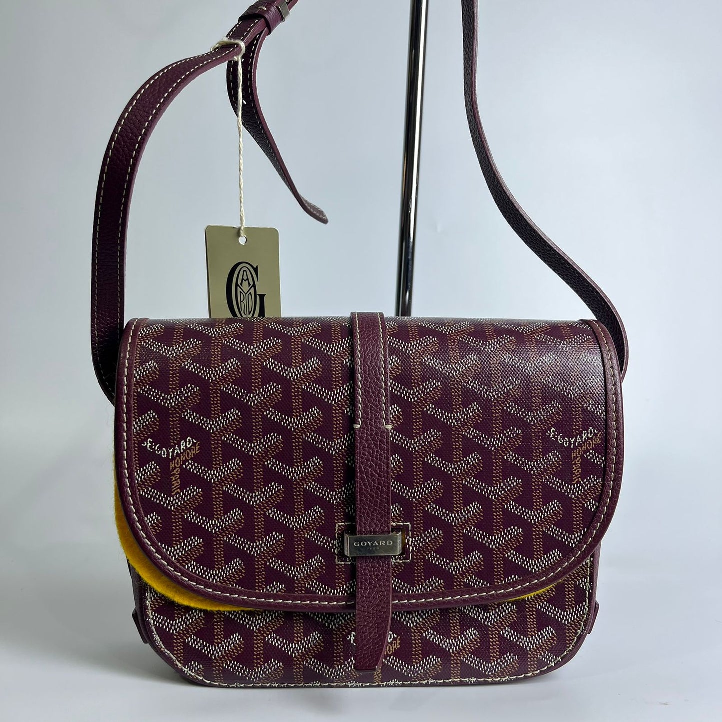 Goyard Belvedere PM Burgundy