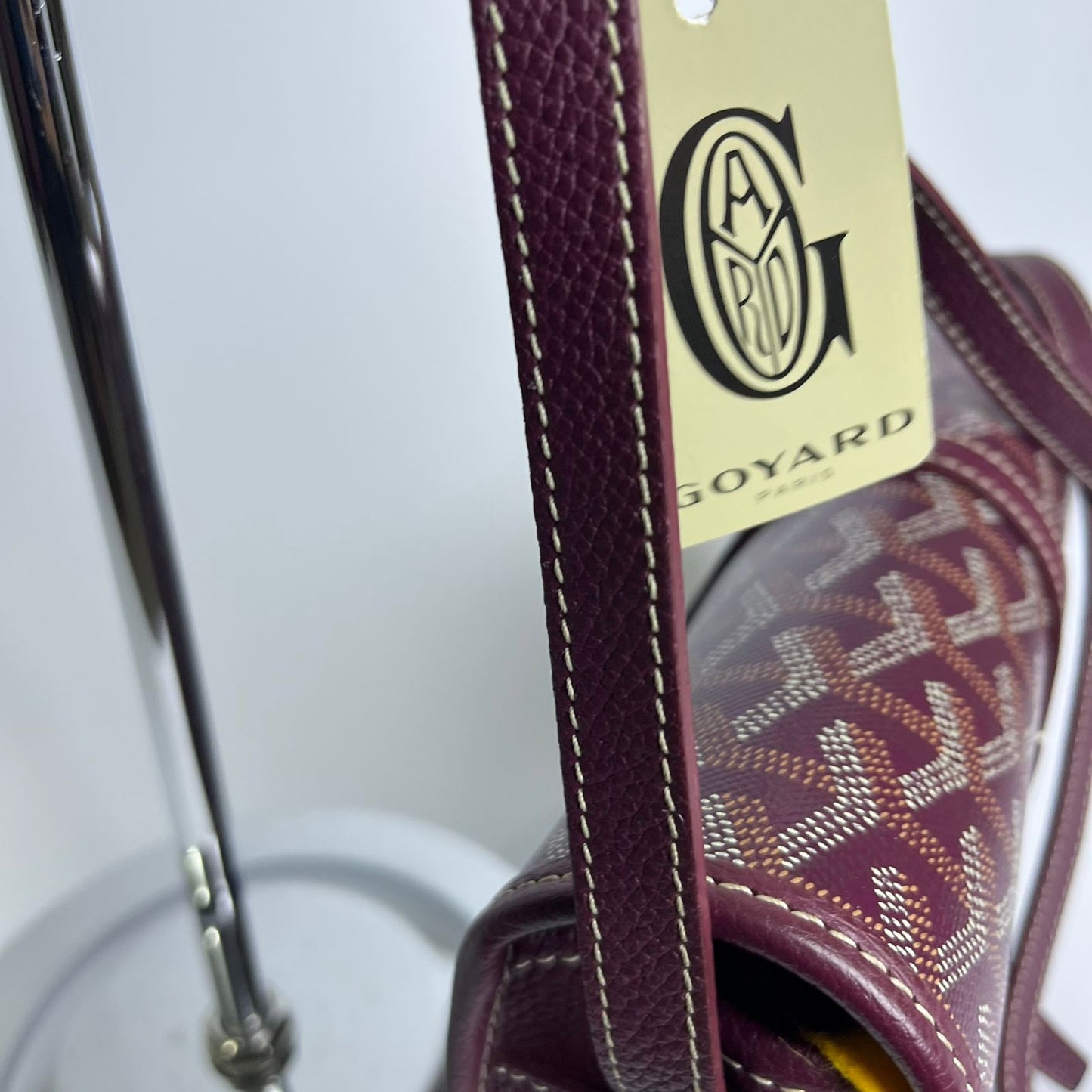 Goyard Belvedere PM Burgundy