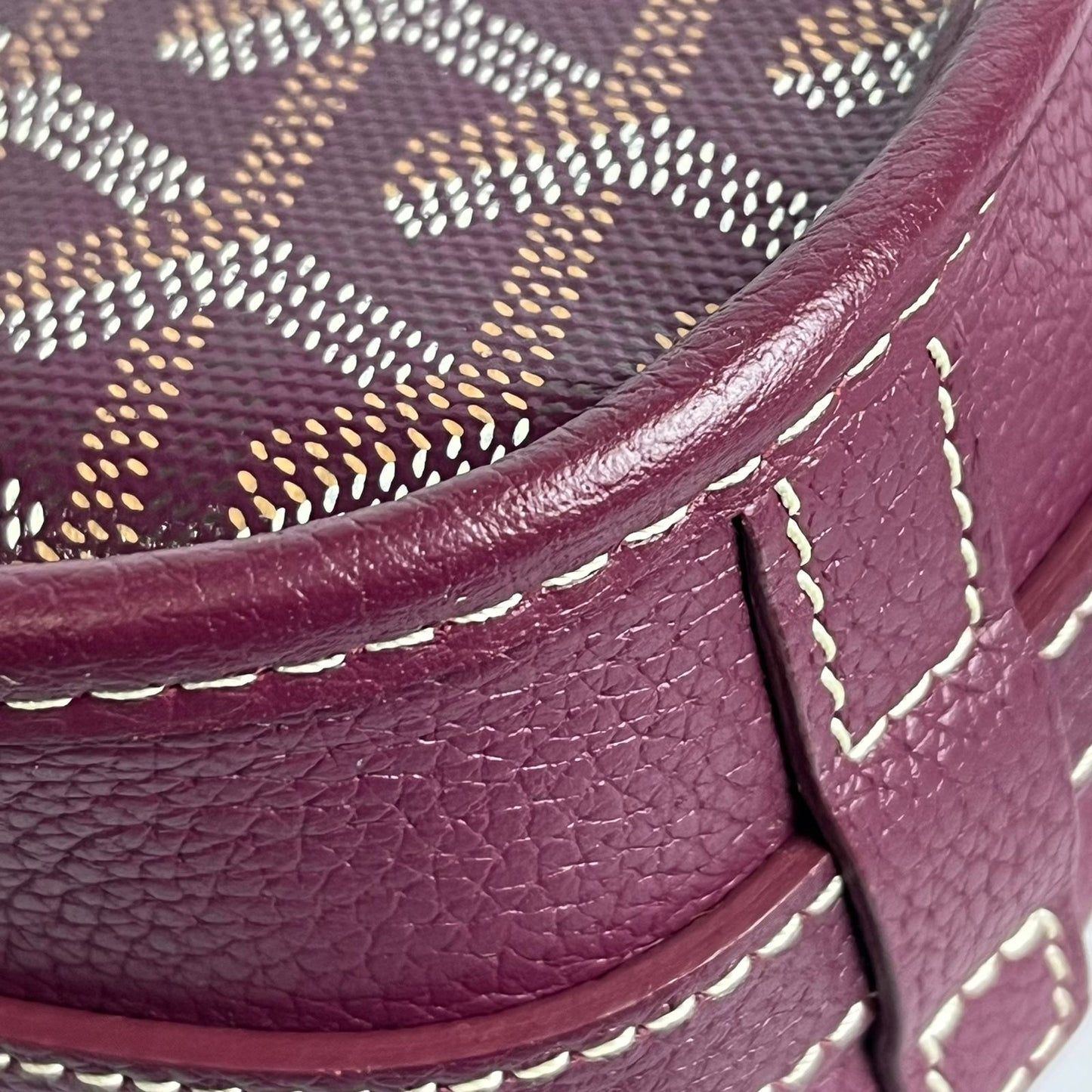 Goyard Belvedere PM Burgundy