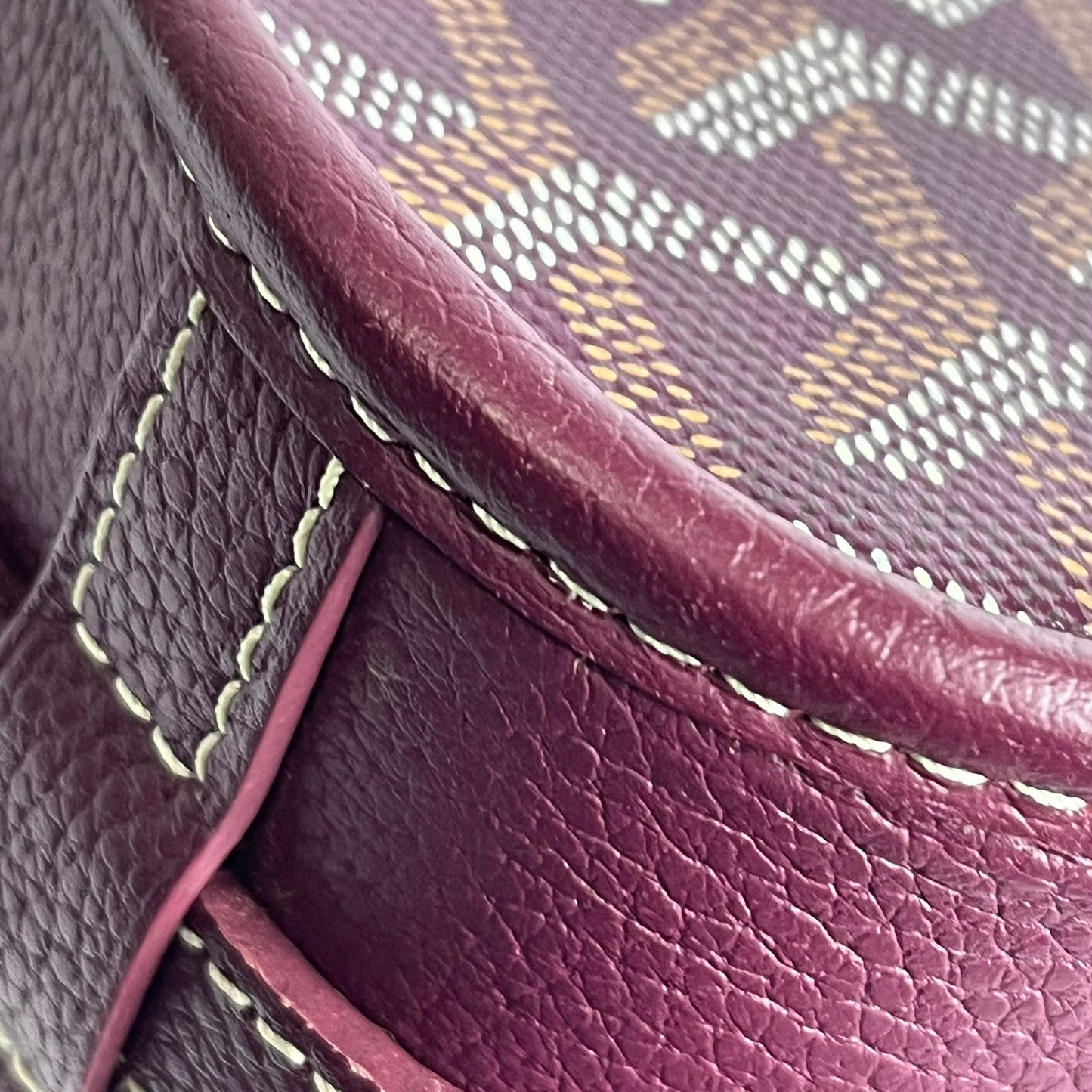 Goyard Belvedere PM Burgundy