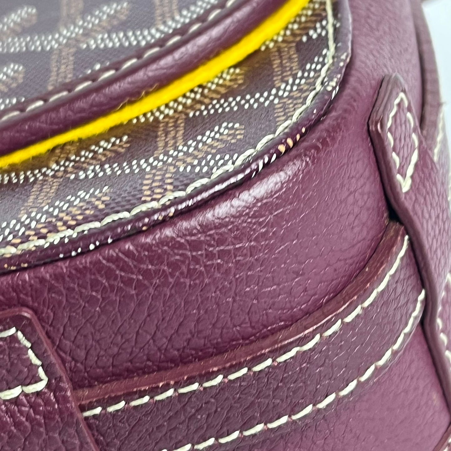Goyard Belvedere PM Burgundy