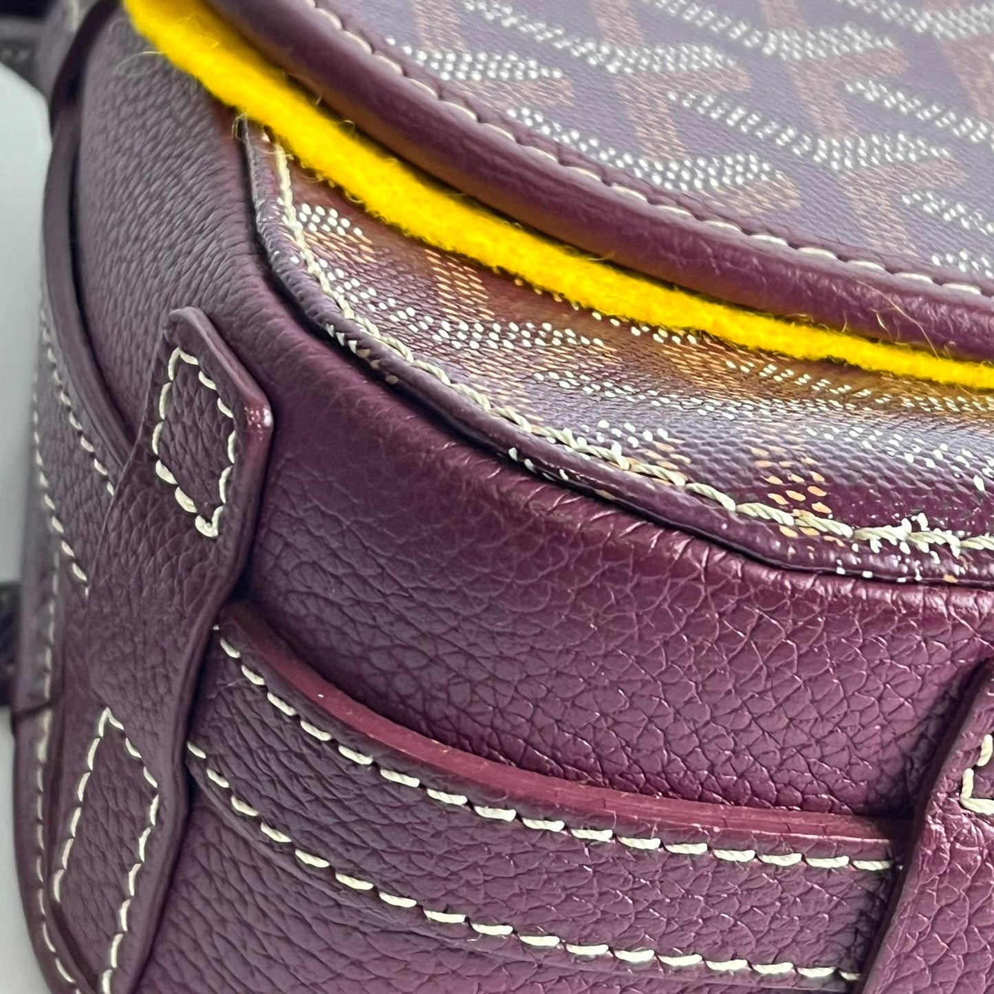 Goyard Belvedere PM Burgundy