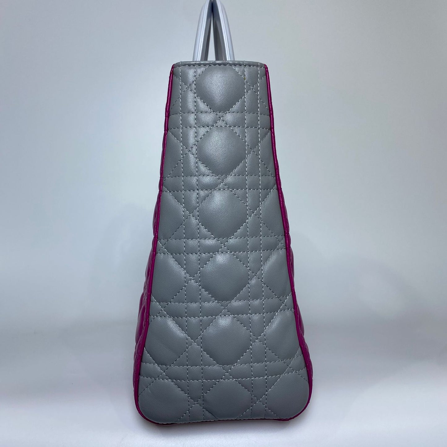 Dior	Lady Dior Bi-color Purple/Gray
