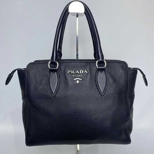 Prada Vitello Phenix Tote Black