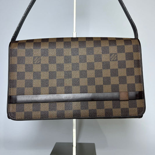 Louis Vuitton	Tribeca Long Shoulder Bag Damier Ebene