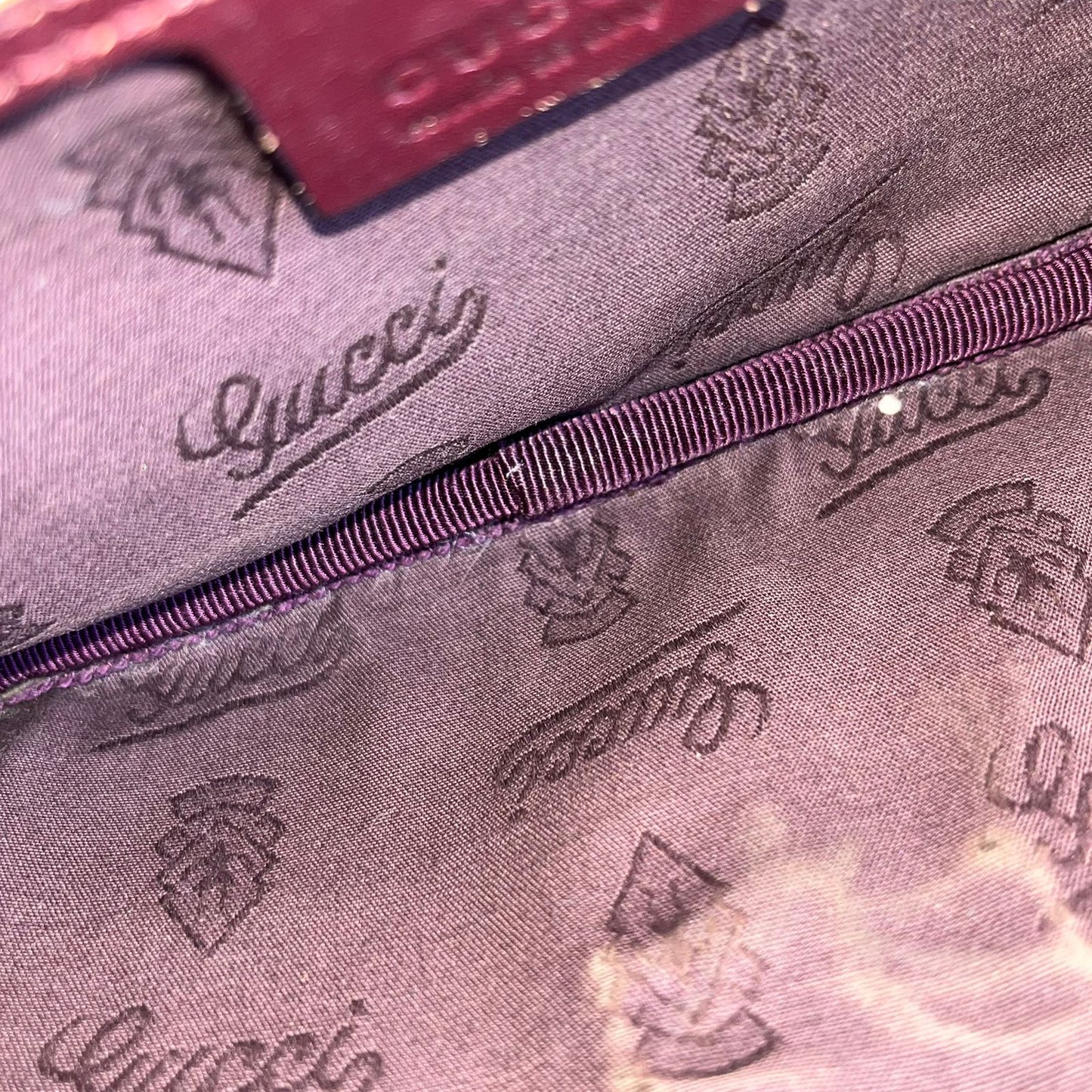 Gucci Imprime Belt Bag Purple