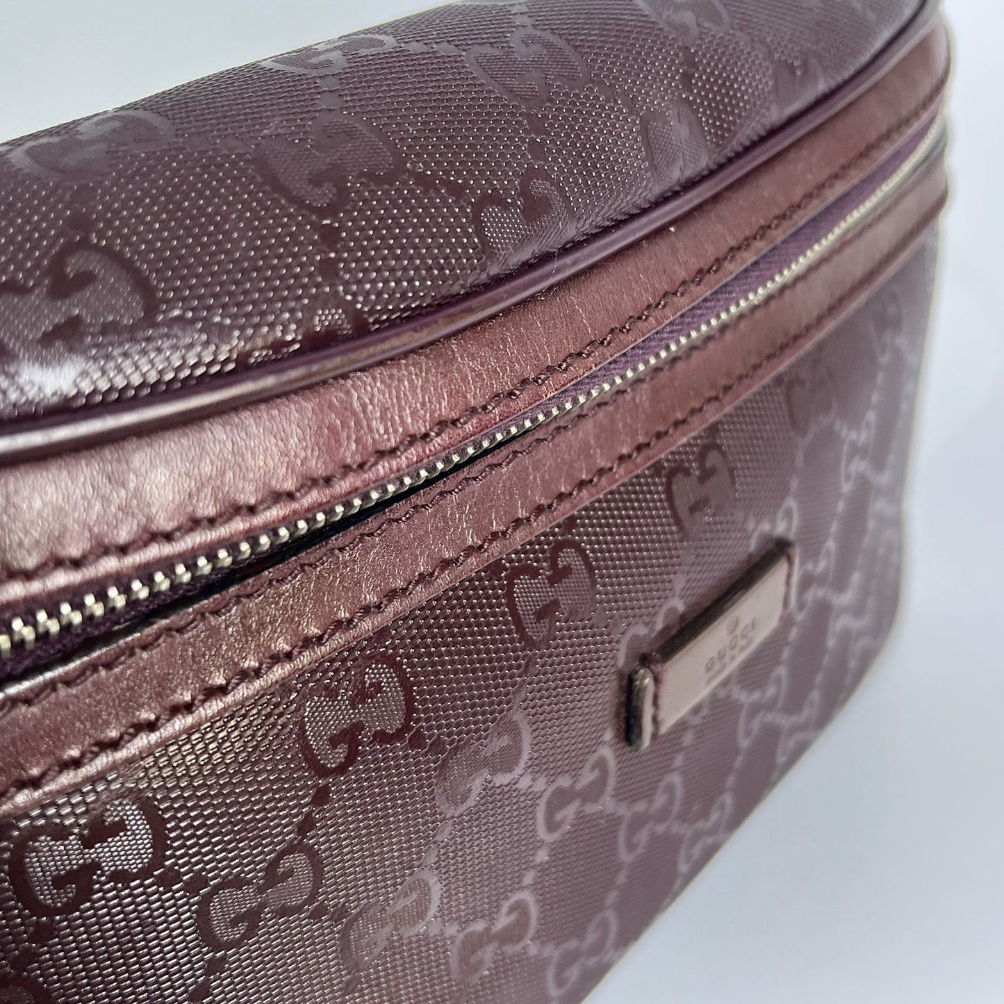 Gucci Imprime Belt Bag Purple