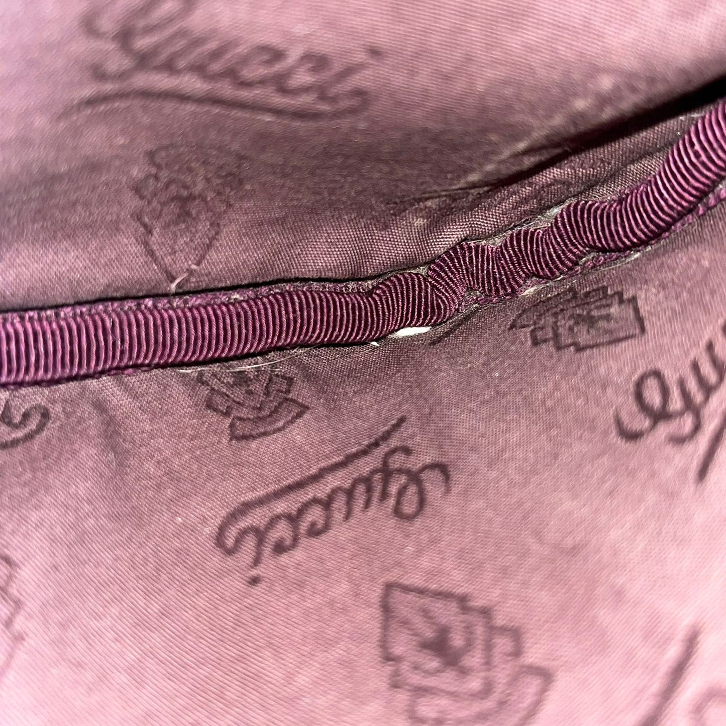 Gucci Imprime Belt Bag Purple