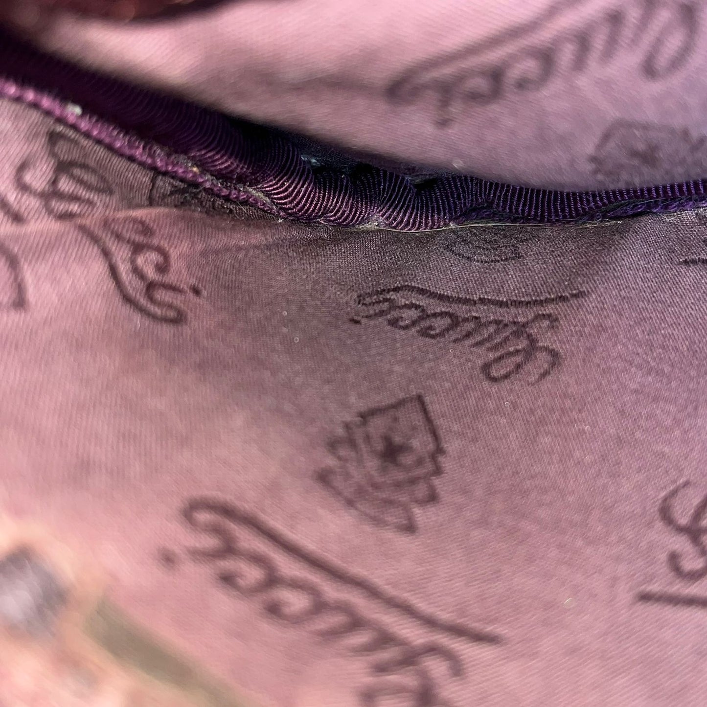 Gucci Imprime Belt Bag Purple
