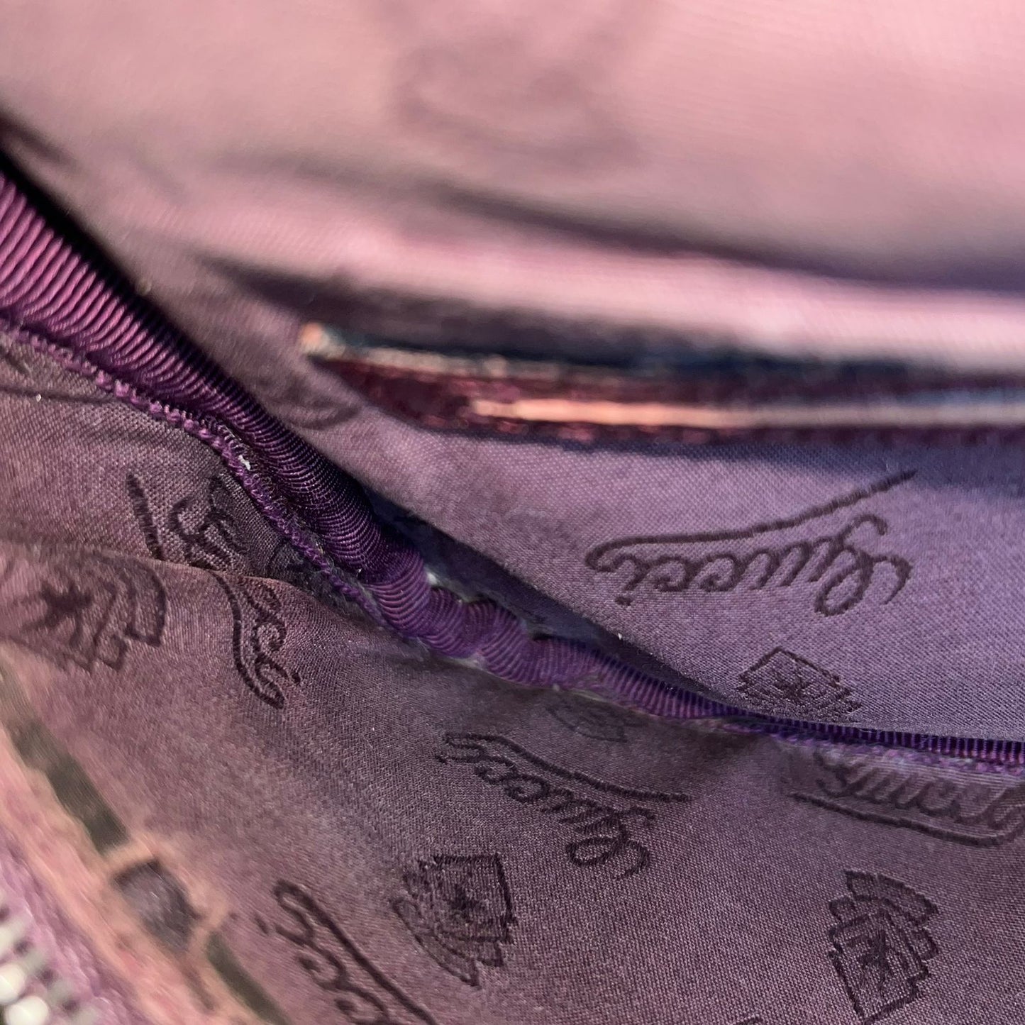 Gucci Imprime Belt Bag Purple