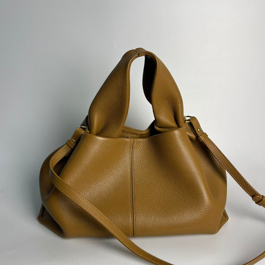 Polene Numero Neuf Mini Handbag Brown