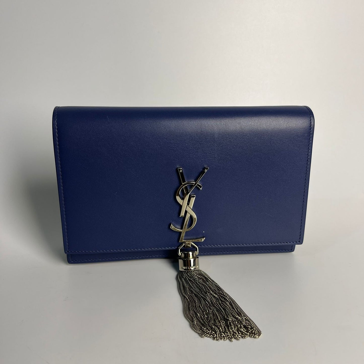 YSL	Kate Tassel WOC Blue