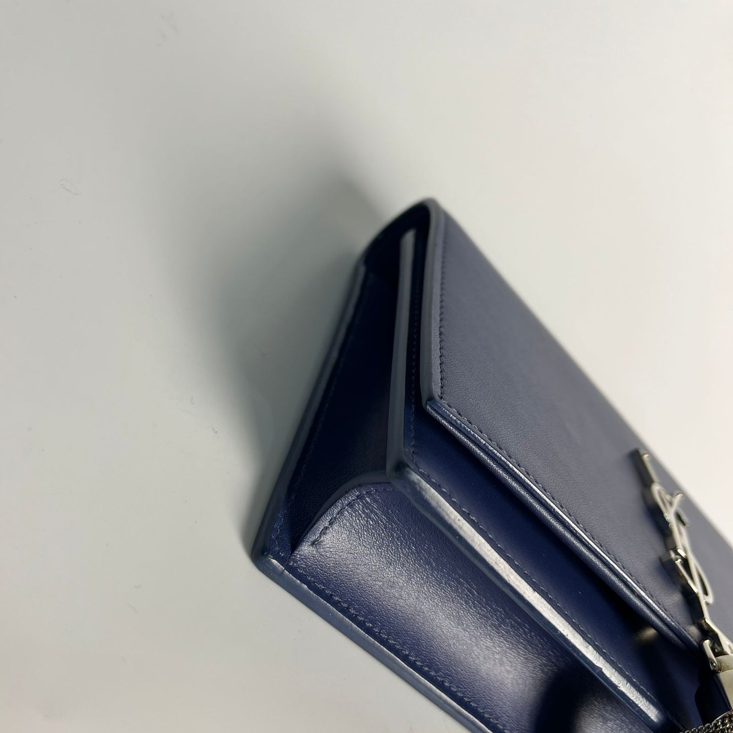 YSL	Kate Tassel WOC Blue
