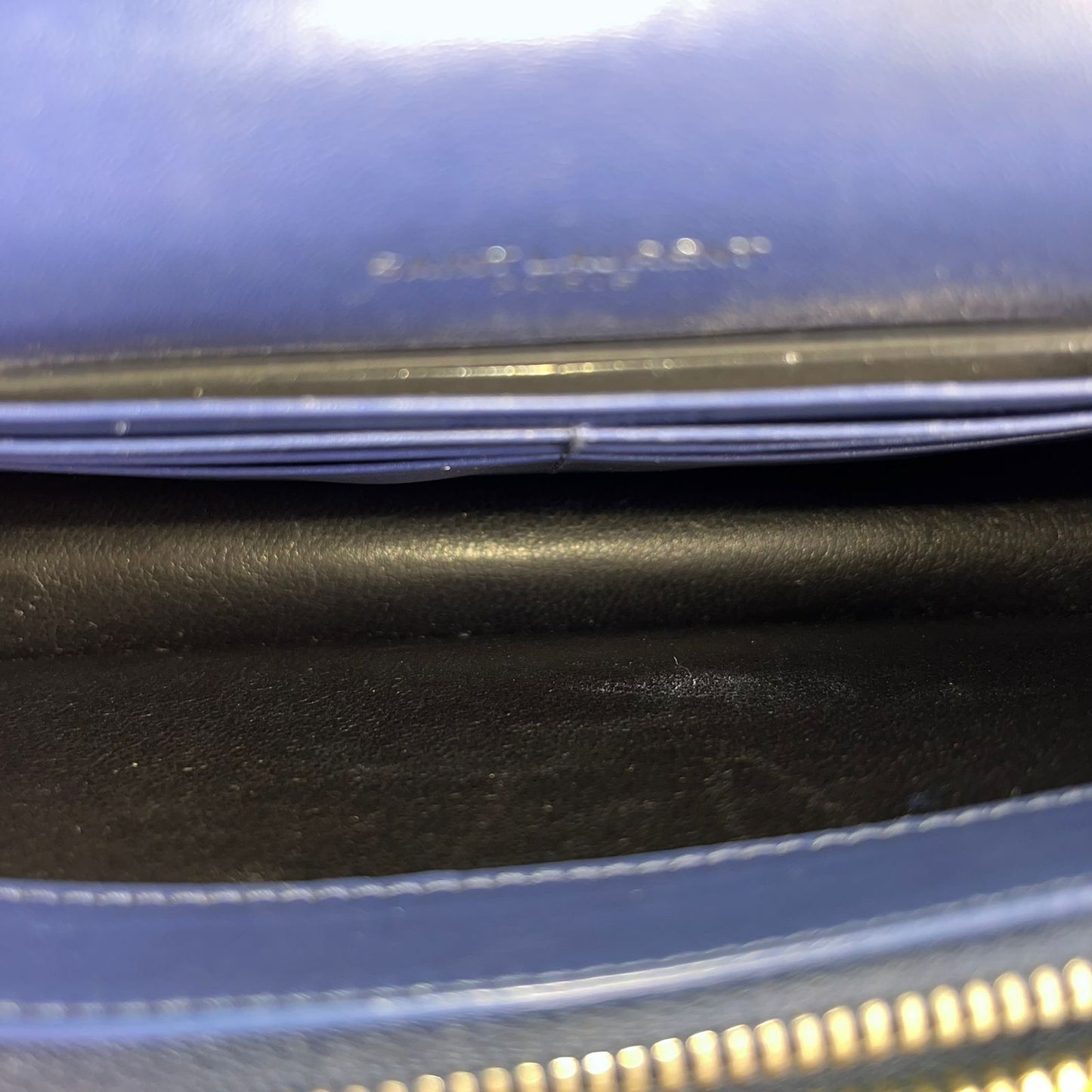 YSL	Kate Tassel WOC Blue