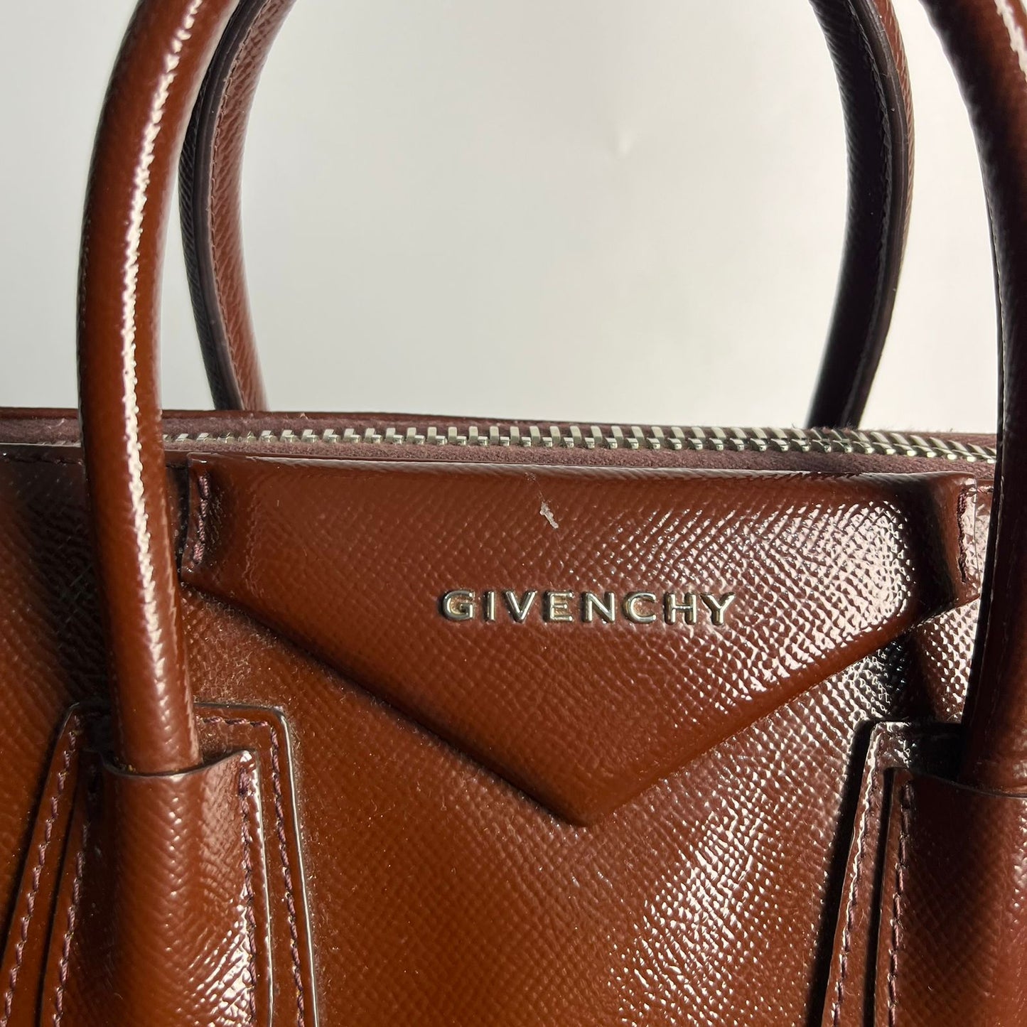 Givenchy Antigona Large Chocolate Brown