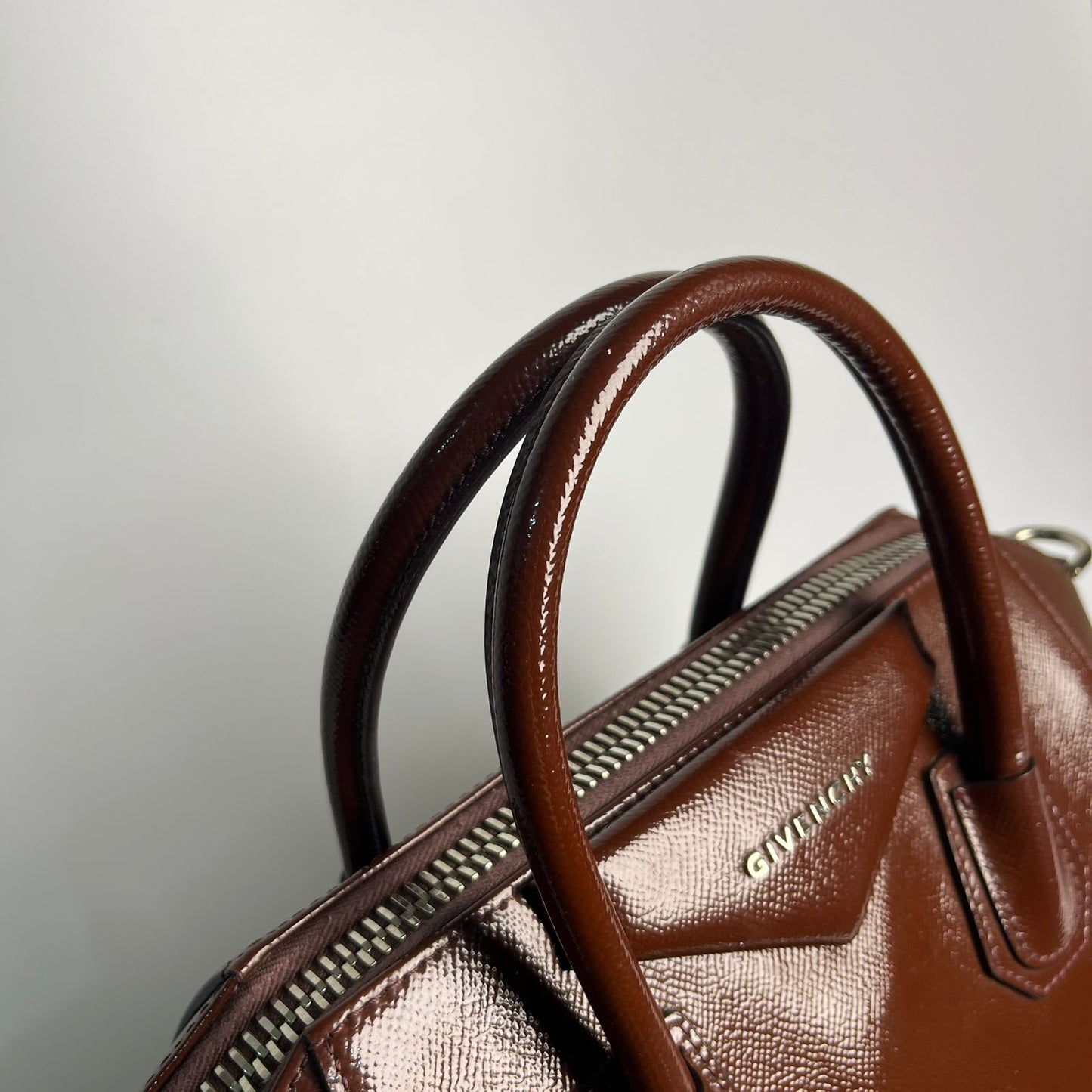 Givenchy Antigona Large Chocolate Brown
