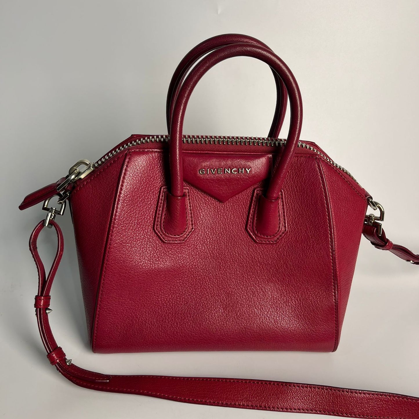Givenchy Antigona Small Oxblood Red