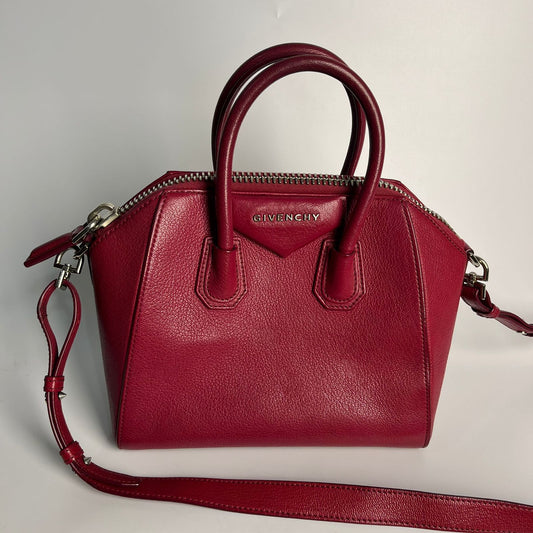 Givenchy Antigona Small Oxblood Red
