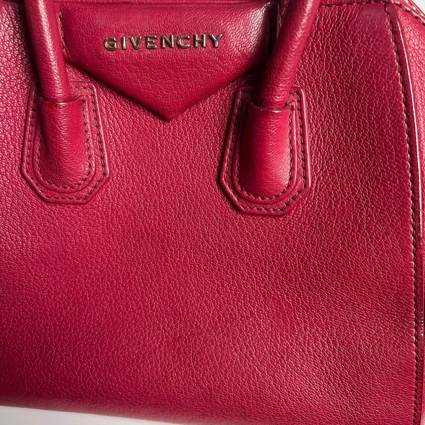 Givenchy Antigona Small Oxblood Red