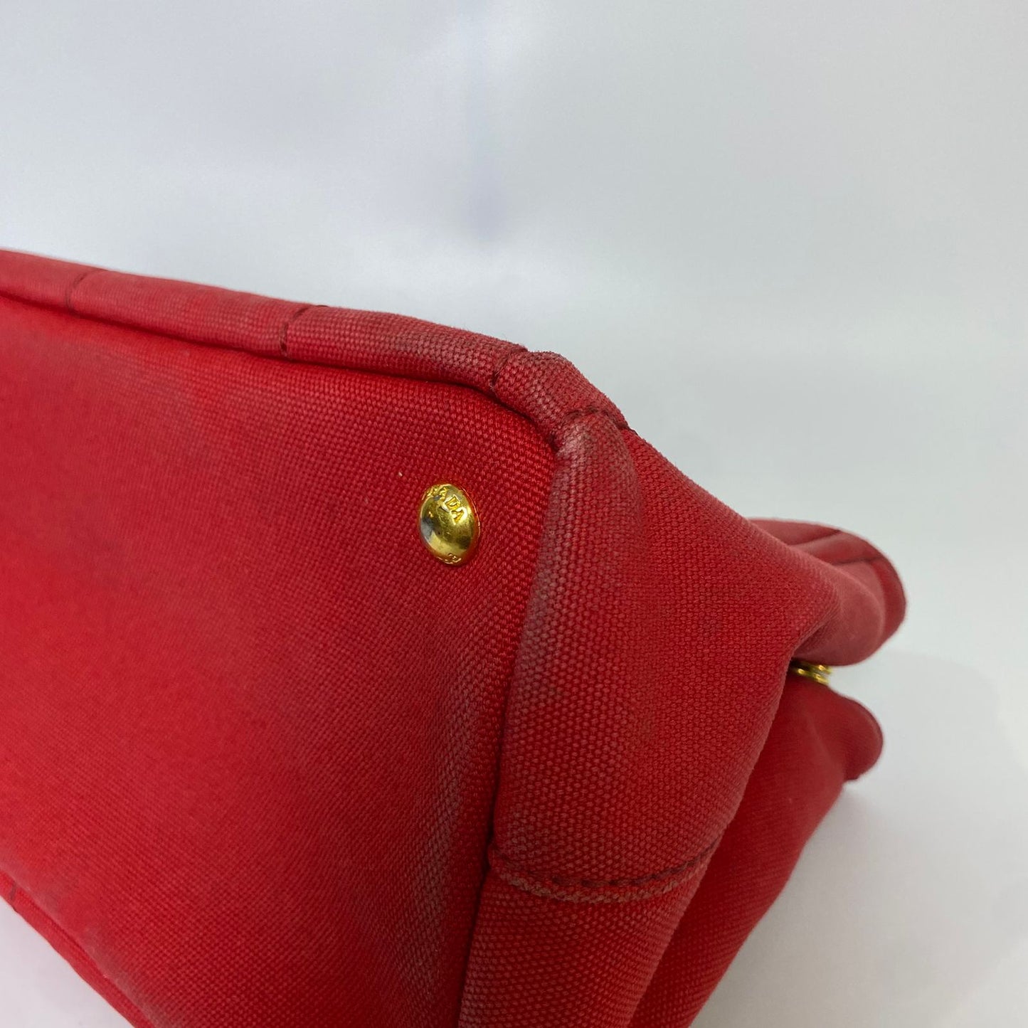 Prada Canapa Small Red