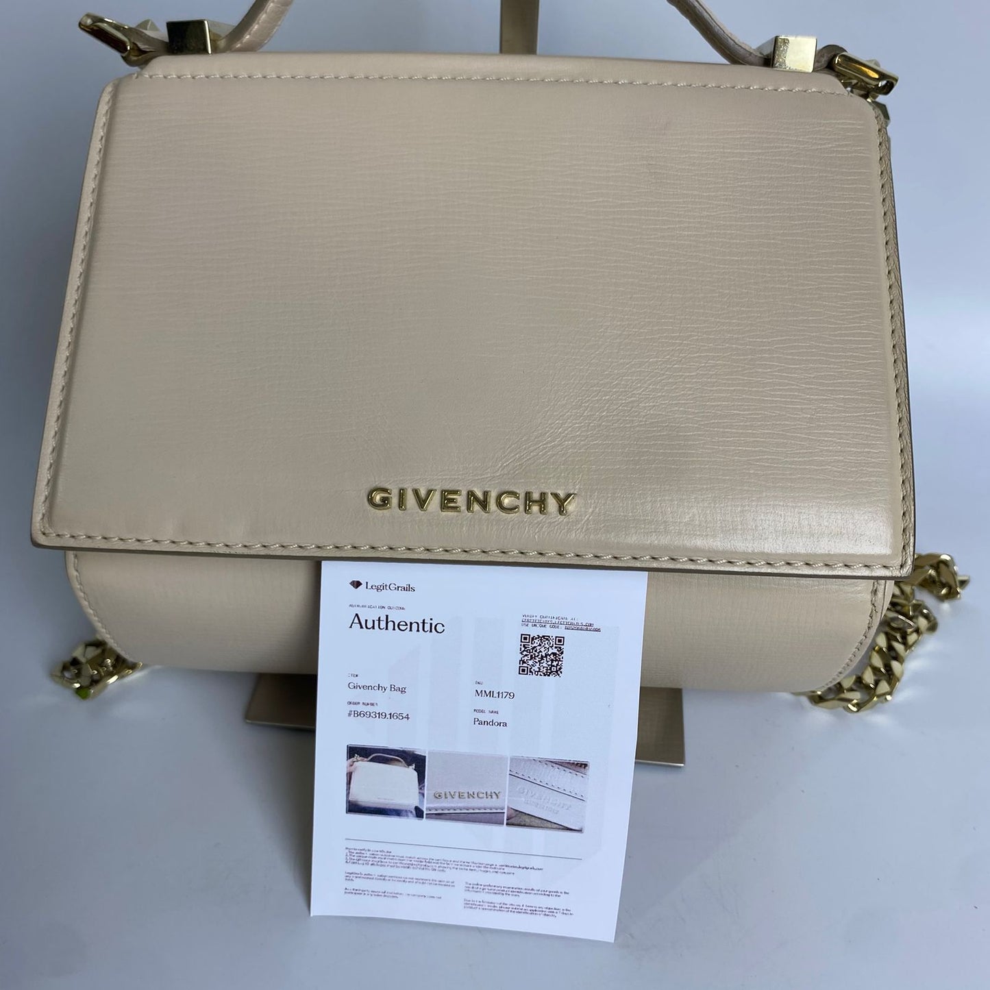 Givenchy Pandora Box Mini Beige