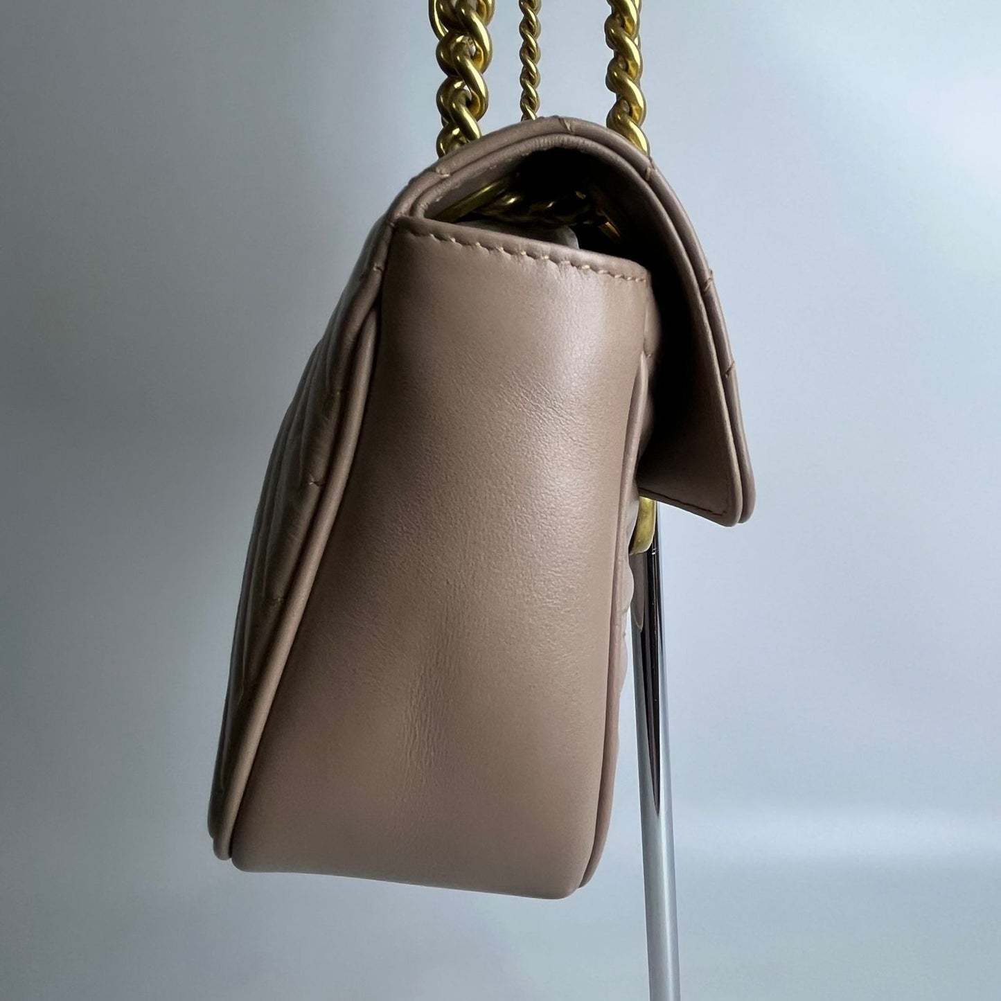Gucci Marmont Flap Beige