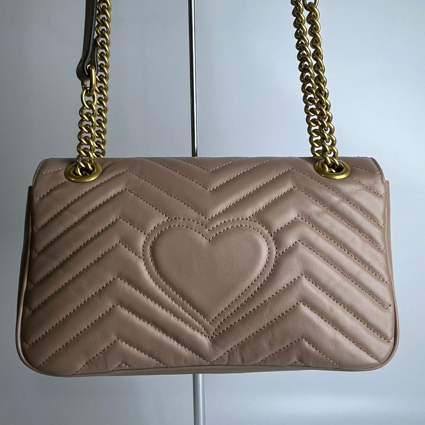 Gucci Marmont Flap Beige