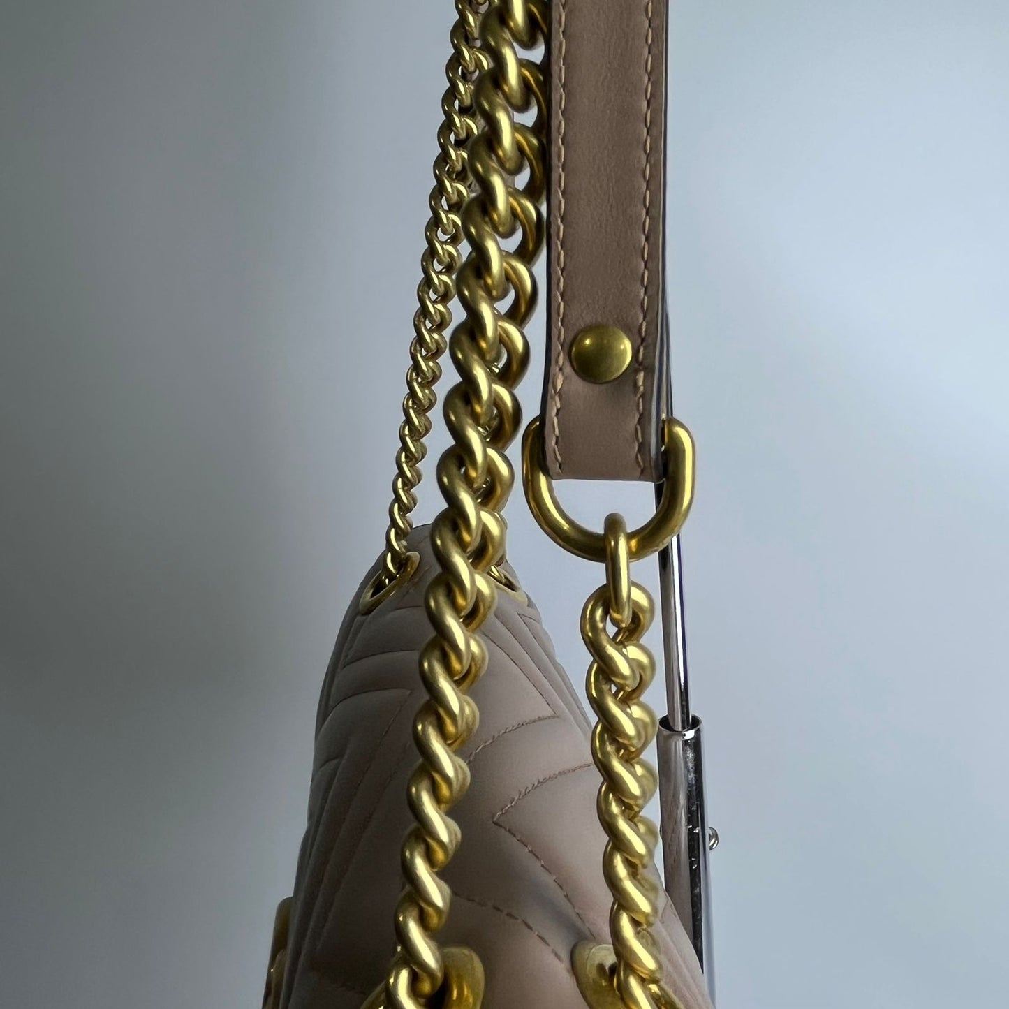Gucci Marmont Flap Beige