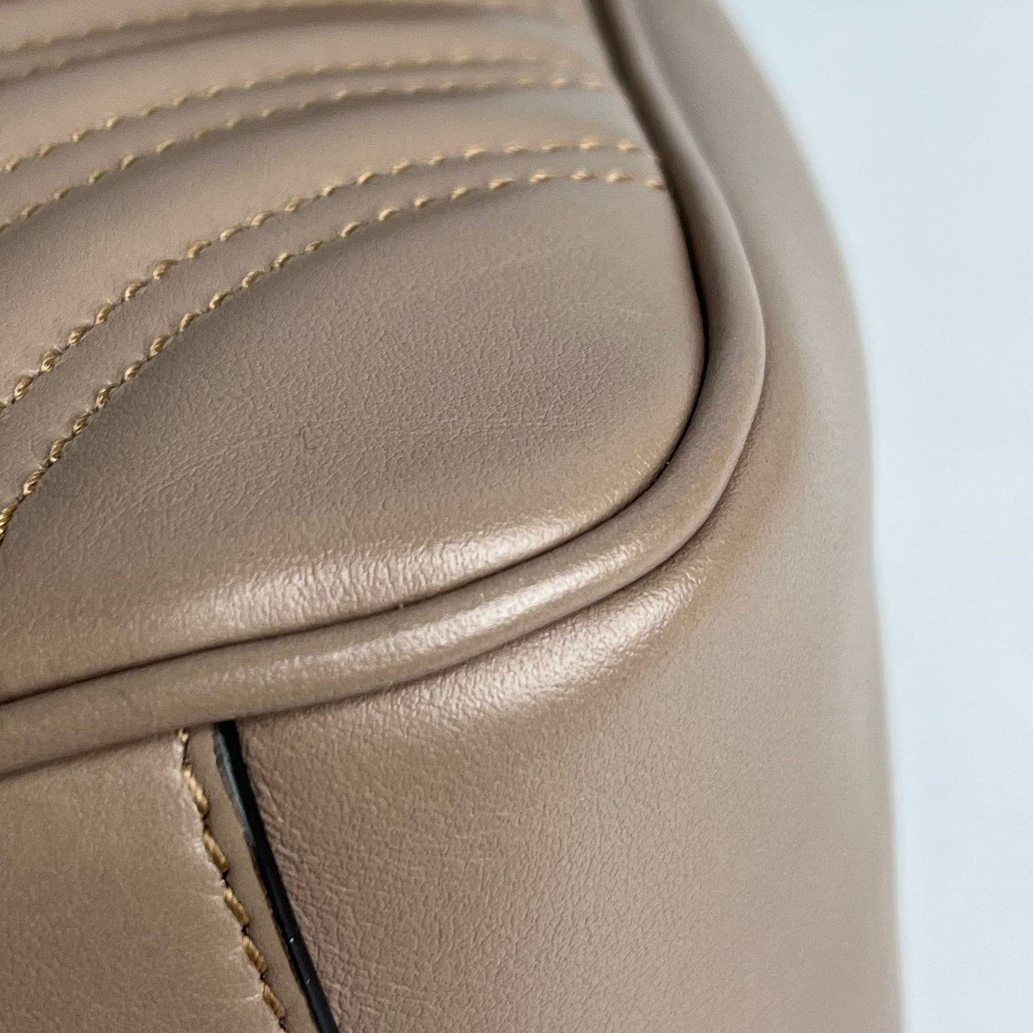 Gucci Marmont Flap Beige