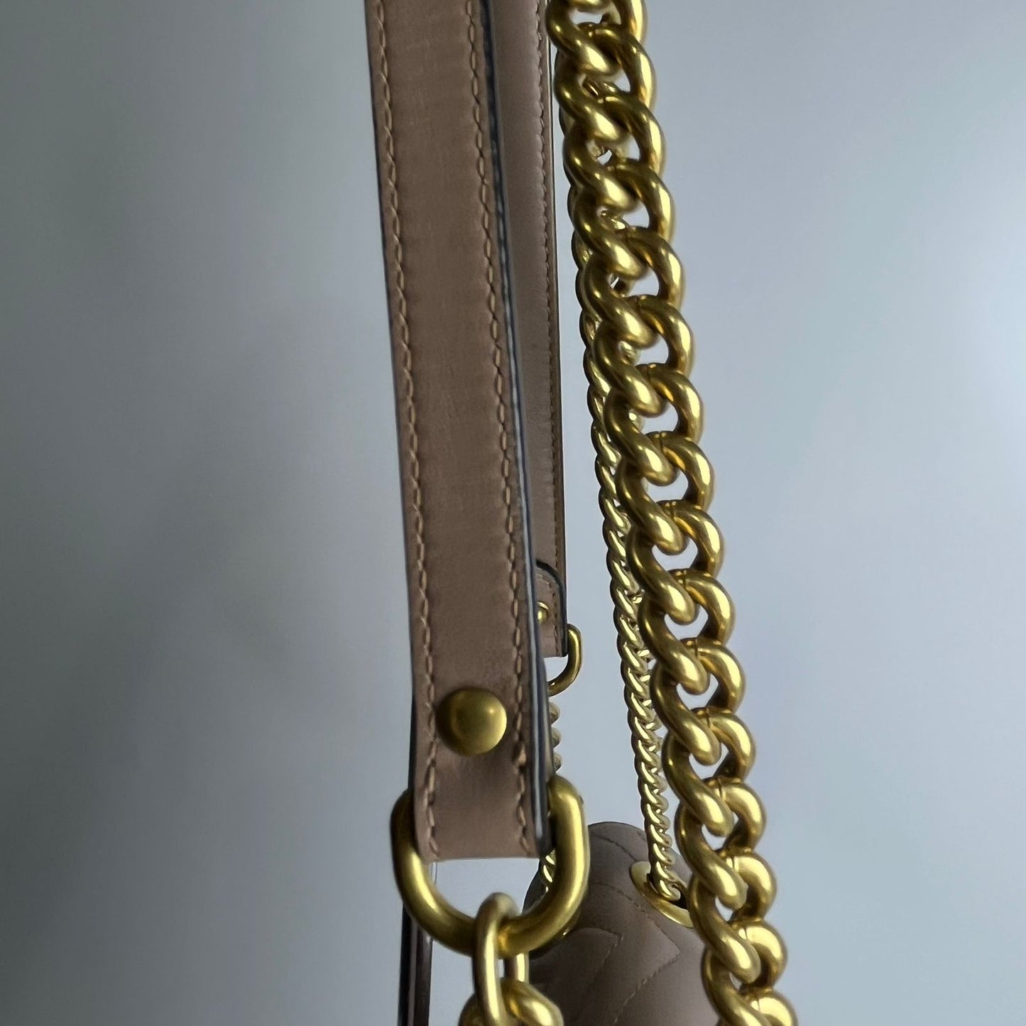 Gucci Marmont Flap Beige