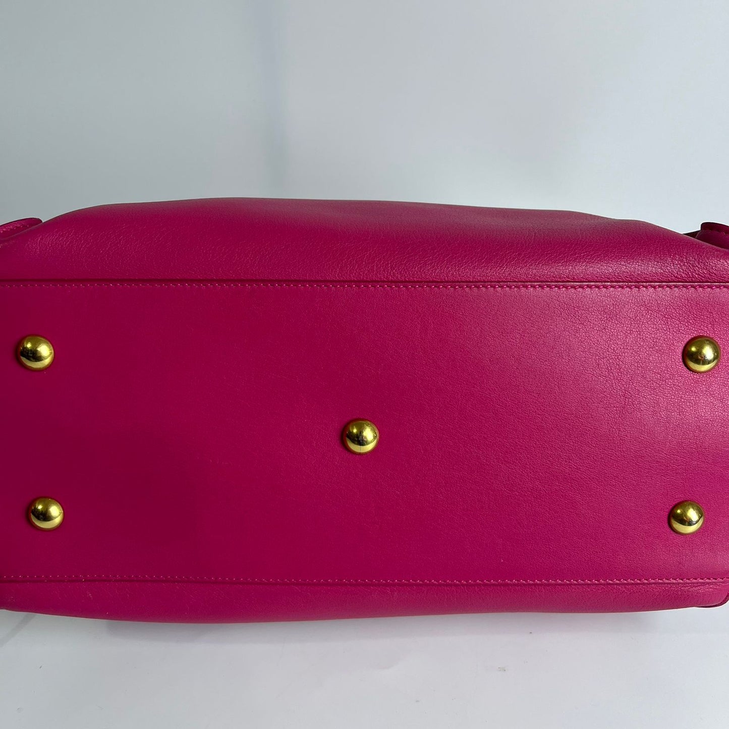 YSL	Cabas Hot Pink