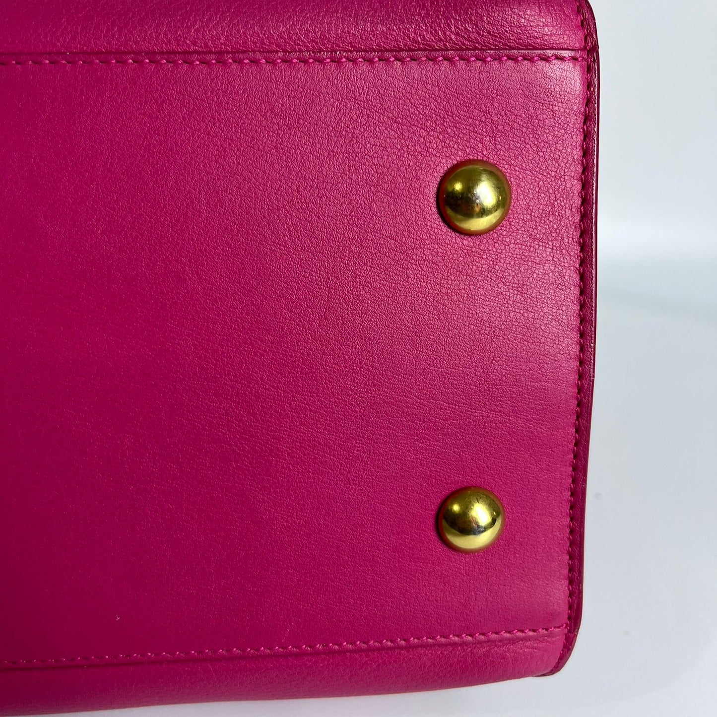 YSL	Cabas Hot Pink