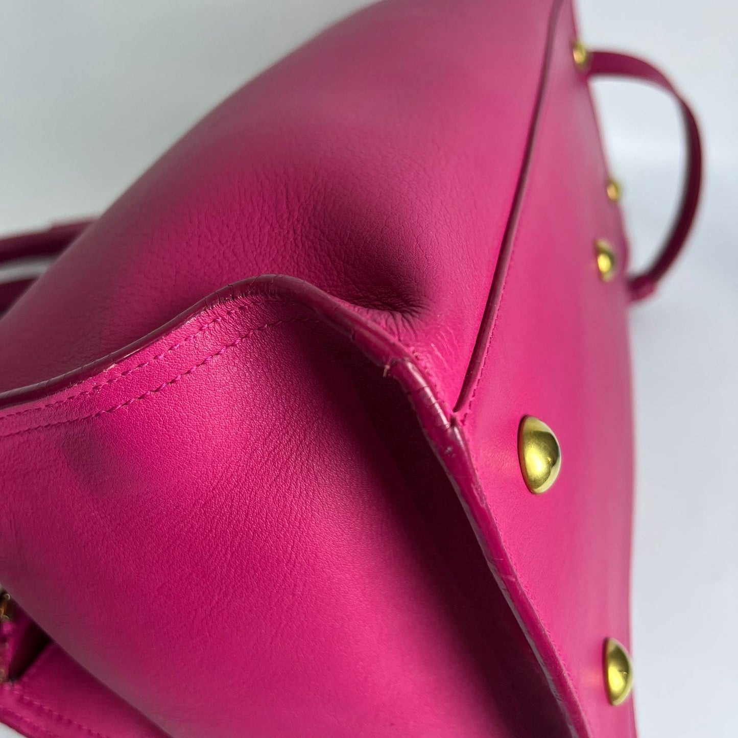 YSL	Cabas Hot Pink