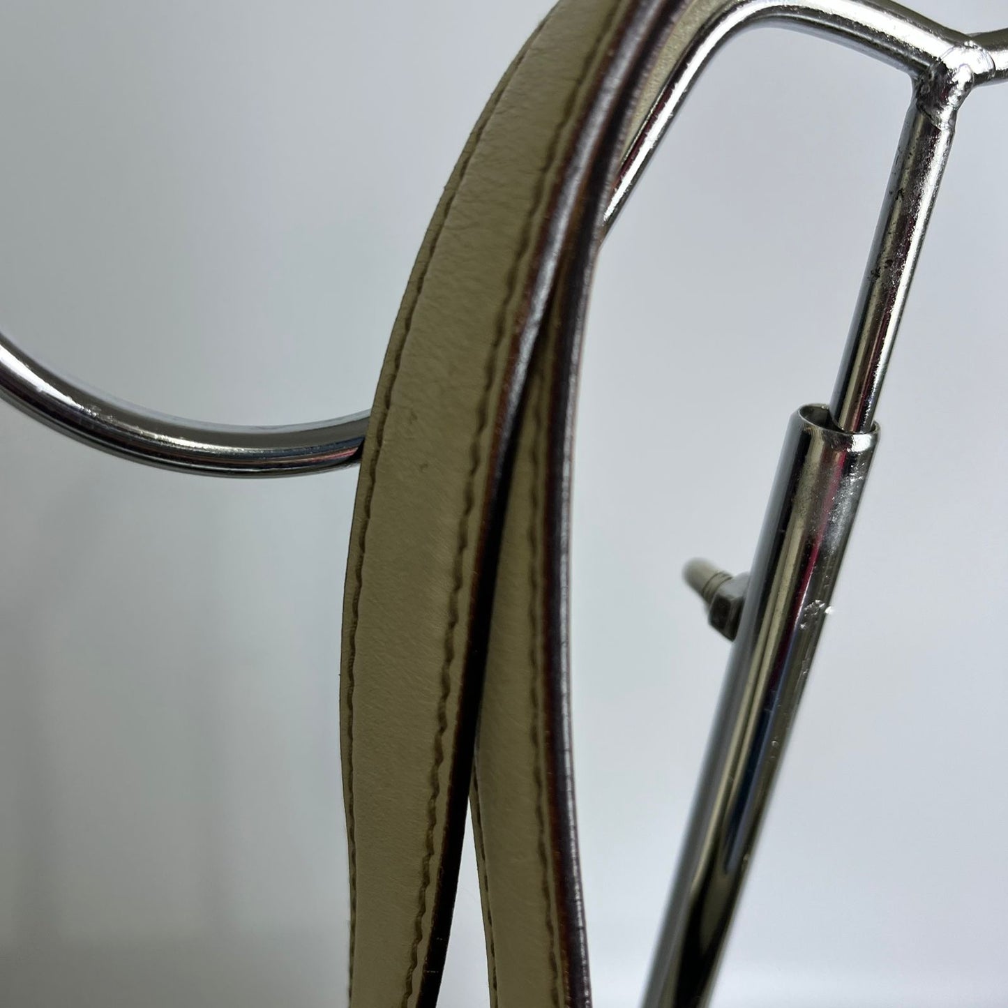 Gucci GG Canvas Punch Tote Bag White