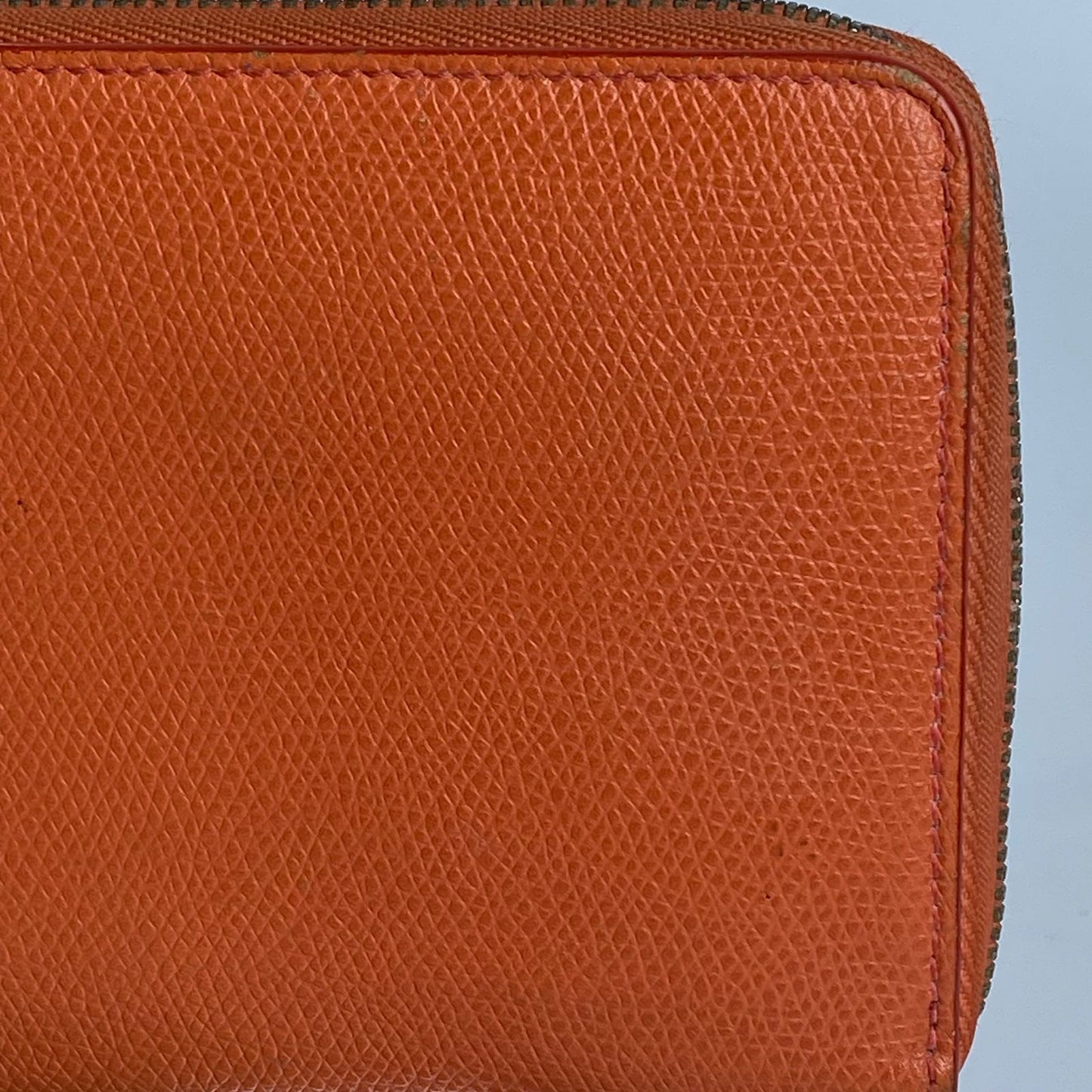 Celine Coral Pink Long Wallet Leather
