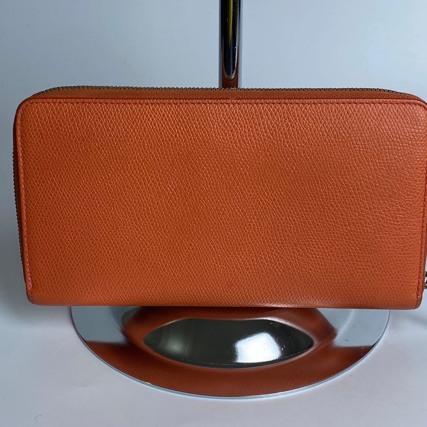 Celine Coral Pink Long Wallet Leather