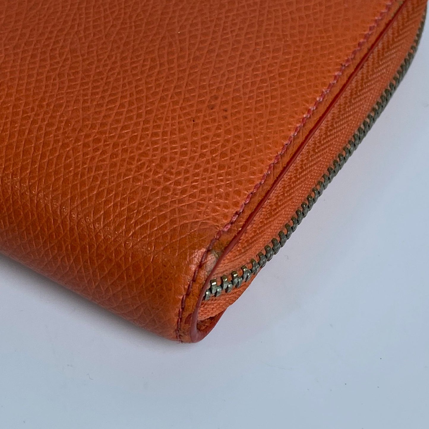 Celine Coral Pink Long Wallet Leather