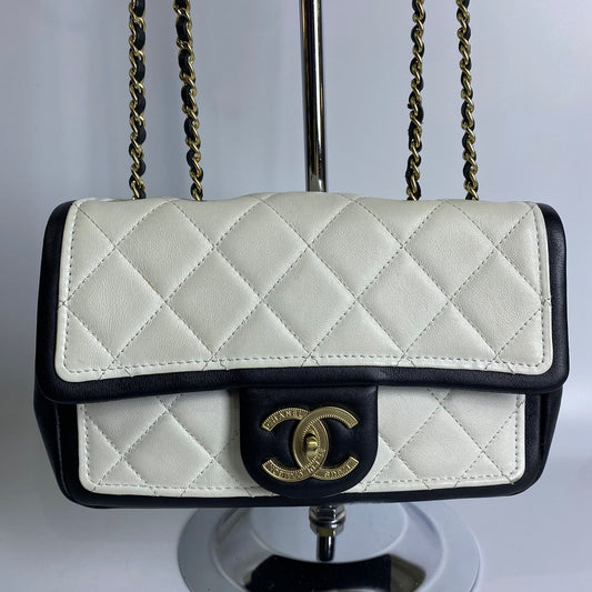 Chanel Small Quilted Graphic Bag
