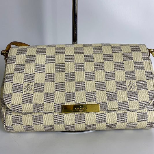Louis Vuitton	Favorite GM Damier Azur