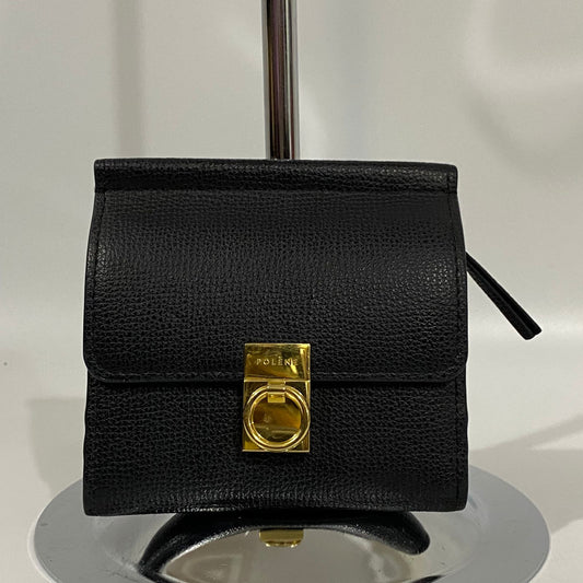 Polene September Wallet Black