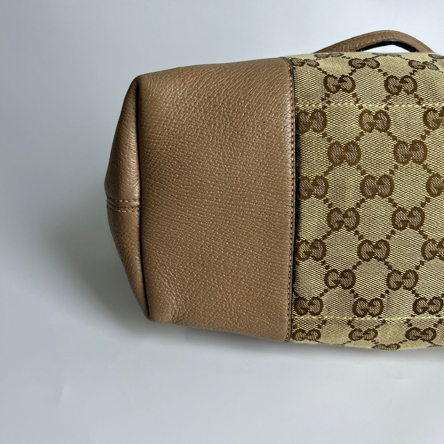 Gucci Bree GG Handbag Beige Trims