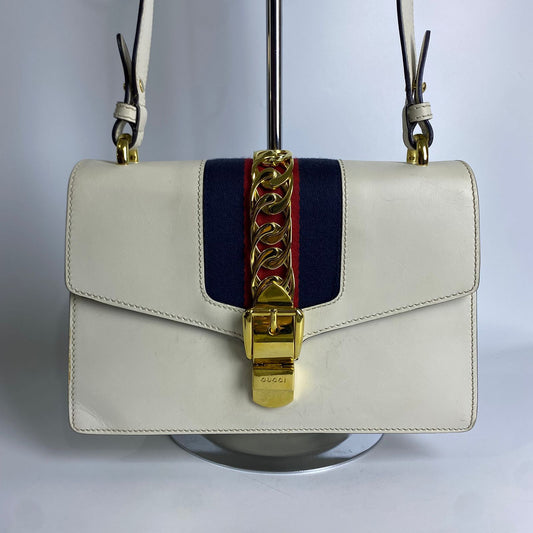 Gucci Sylvie White Medium