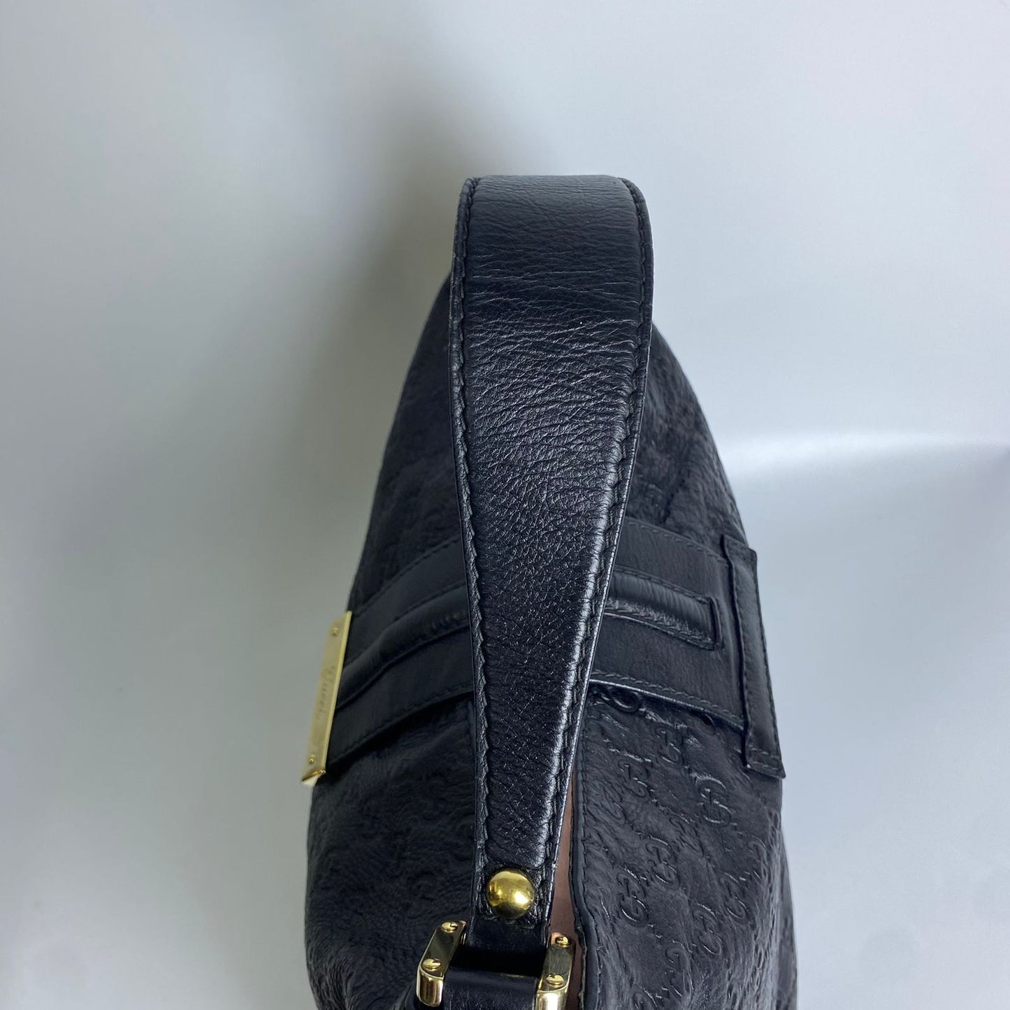 Gucci Guccissima Hobo Large Black