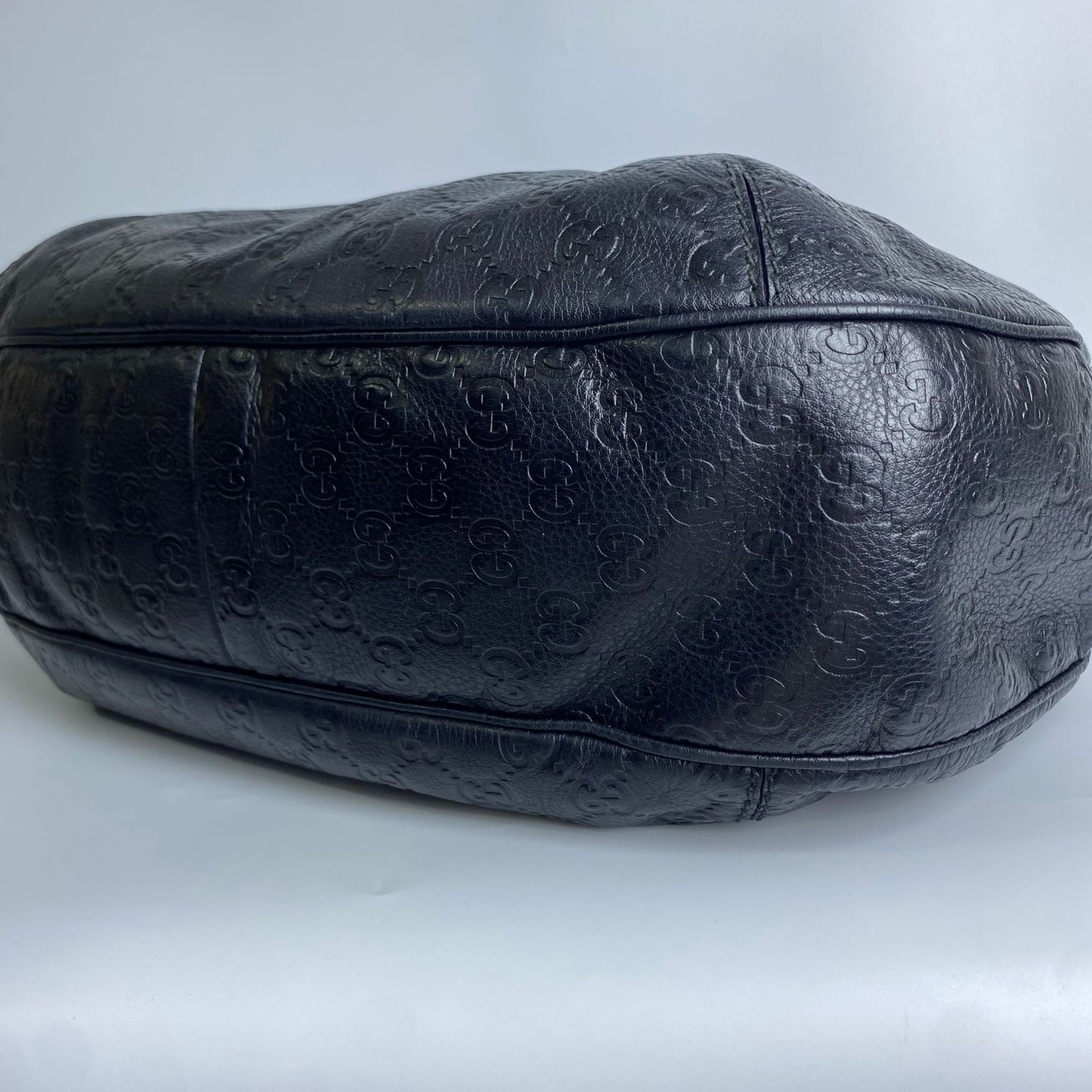 Gucci Guccissima Hobo Large Black