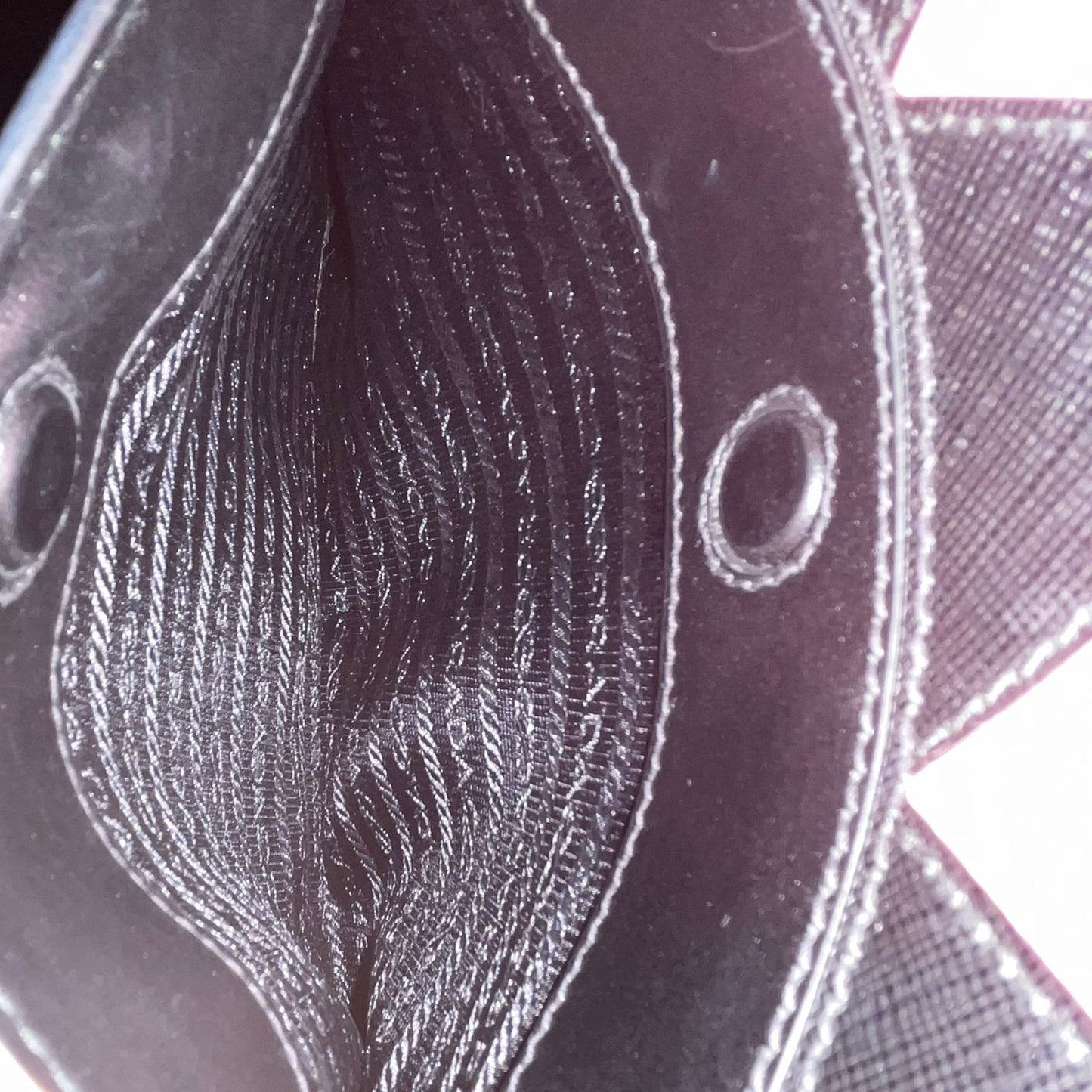 Prada Saffiano 2-Way Zip Black