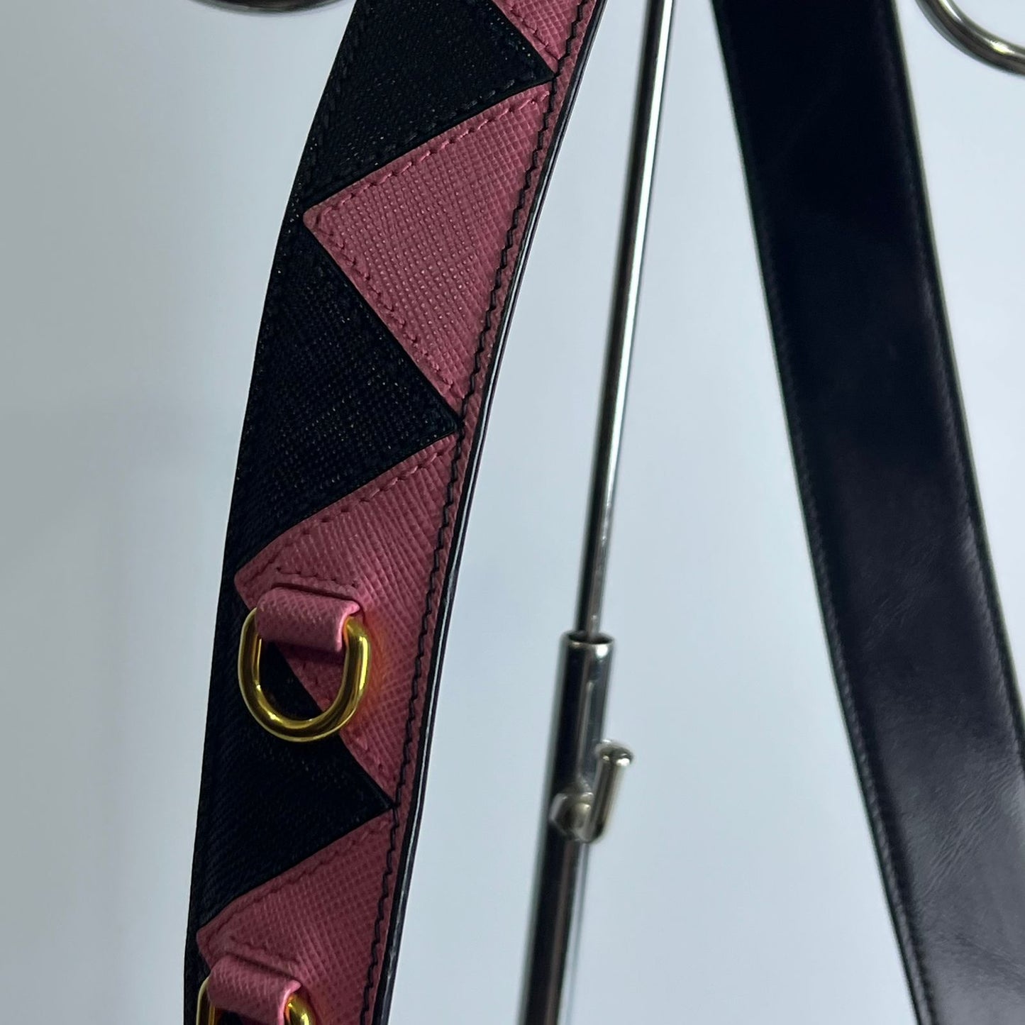 Prada Saffiano 2-Way Zip Black